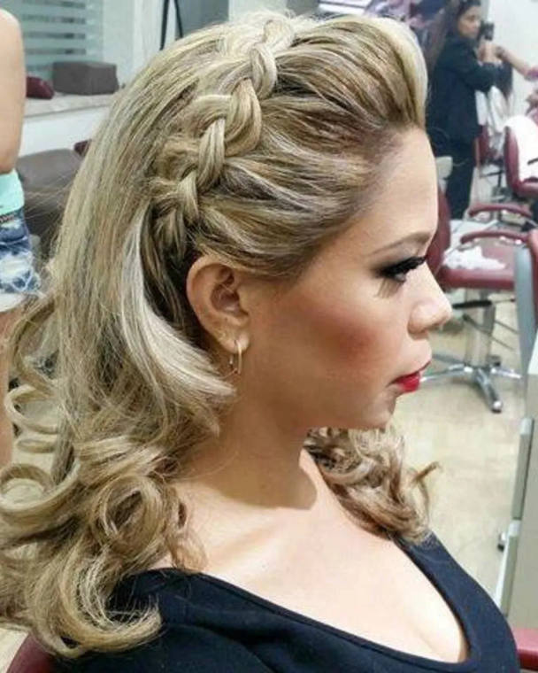 Peinado de dama, estilo 2