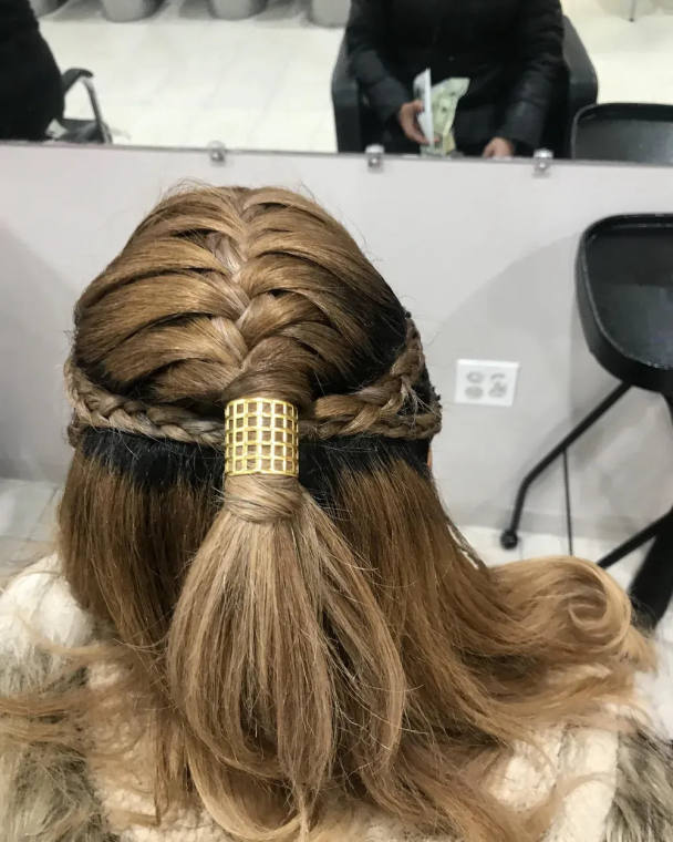 Peinado de dama, estilo 6