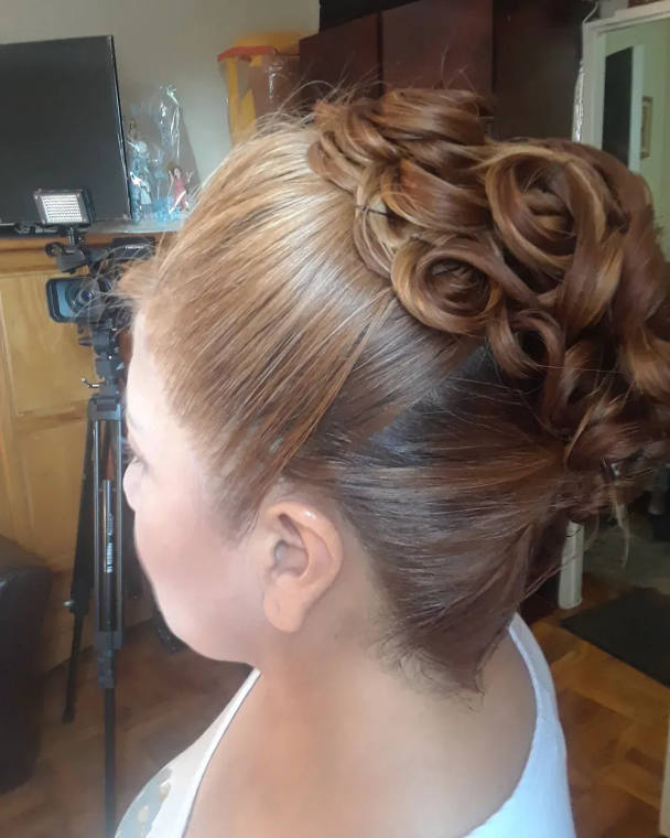 Peinado de dama, estilo 7